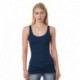 Bayside BA3410 Junior's 4.2 oz., Fine Jersey Tank Top