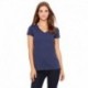 Bella + Canvas B6005 Ladies Jersey Short-Sleeve V-Neck T-Shirt