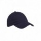 Big Accessories BX001 6-Panel Brushed Twill Unstructured Cap