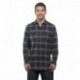 Burnside B8210 Men's Plaid Flannel Shirt