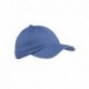 Big Accessories BX001 6-Panel Brushed Twill Unstructured Cap