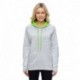 J America JA8616 Ladies Cosmic Contrast Fleece Hooded Sweatshirt