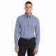 Devon & Jones DG535 CrownLux Performance Men's Tonal Mini Check Woven Shirt