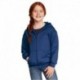 Gildan G186B Youth Heavy Blend Full-Zip Hooded Sweatshirt