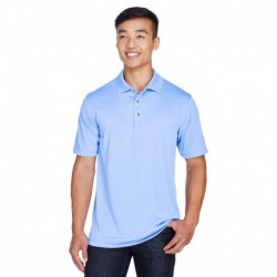 Harriton M345 Men's Advantage Snag Protection Plus IL Snap Placket Polo