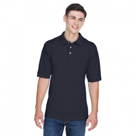 Harriton M265 Men's 5.6 oz. Easy Blend Polo