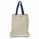 OAD OAD105 Contrasting Handles Tote