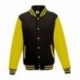 Just Hoods By AWDis JHA043 Men's 80/20 Heavyweight Letterman Jacket