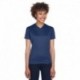 UltraClub 8400L Ladies Cool & Dry Sport V-Neck T-Shirt