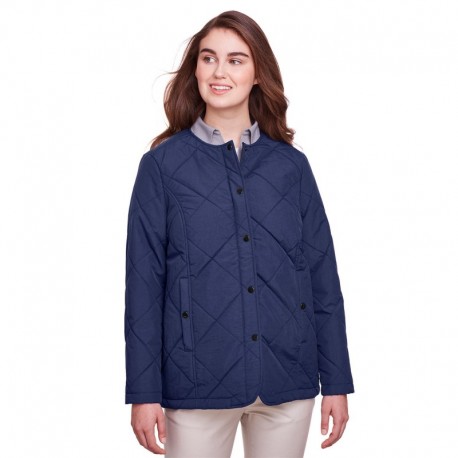 UltraClub UC708W Ladies Dawson Quilted Hacking Jacket