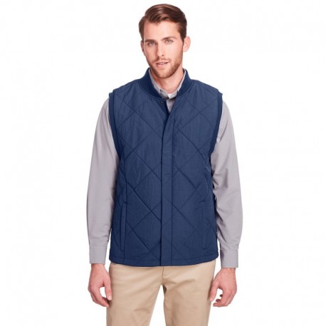 UltraClub UC709 Men's Dawson Quilted Hacking Vest