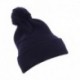 Yupoong 1501P Cuffed Knit Beanie with Pom Pom Hat