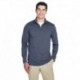 UltraClub 8618 Men's Cool & Dry Heathered Performance Quarter-Zip