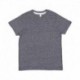 LAT 6191 Youth Harborside Melange Jersey T-Shirt