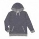 LAT 6779 Adult Harborside Melange French Terry Hooded Sweatshirt