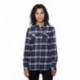 Burnside B5210 Ladies Plaid Boyfriend Flannel Shirt