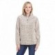 J America JA8451 Ladies Epic Sherpa 1/4 Zip