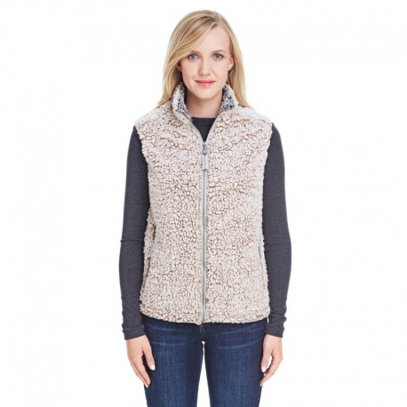 J America JA8456 Ladies Epic Sherpa Vest