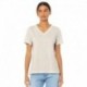 Bella + Canvas 6415 Ladies Relaxed Triblend V-Neck T-Shirt