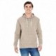 J America JA8871 Adult Triblend Pullover Fleece Hooded Sweatshirt