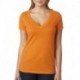 Next Level Apparel 6640 Ladies CVC Deep V-Neck T-Shirt