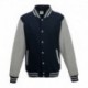 Just Hoods By AWDis JHY043 Youth 80/20 Heavyweight Letterman Jacket