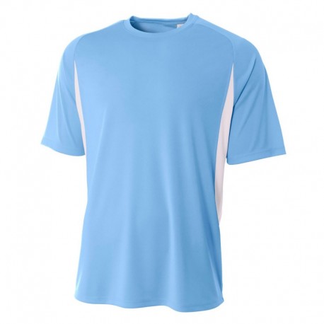 A4 N3181 Men's Cooling Performance Color Blocked T-Shirt