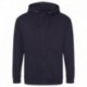 Just Hoods By AWDis JHA050 Men's 80/20 Midweight College Full-Zip Hooded Sweatshirt