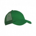 Big Accessories BX019 6-Panel Structured Trucker Cap