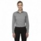 North End 78802 Ladies Melange Performance Shirt