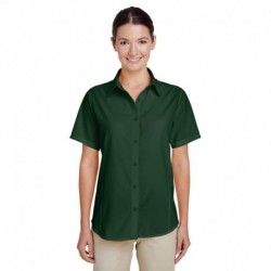 Harriton M610SW Ladies Paradise Short-Sleeve Performance Shirt