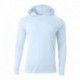 A4 N3409 Men's Cooling Performance Long-Sleeve Hooded T-shirt