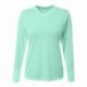 A4 NW3425 Ladies Long-Sleeve Sprint V-Neck T-Shirt