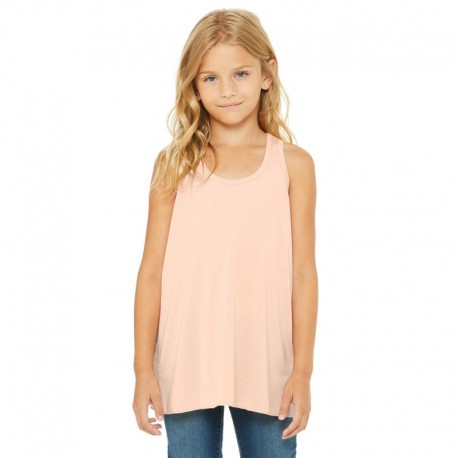 Bella + Canvas B8800Y Youth Flowy Racerback Tank