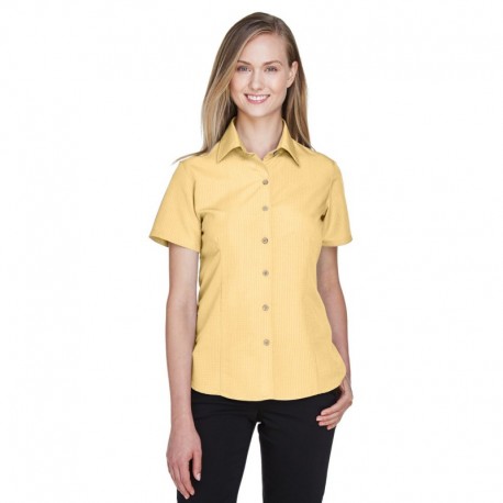 Harriton M560W Ladies Barbados Textured Camp Shirt