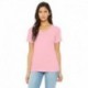 Bella + Canvas 6405 Ladies Relaxed Jersey V-Neck T-Shirt