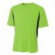 A4 N3181 Men's Cooling Performance Color Blocked T-Shirt