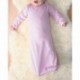 Rabbit Skins 4406 Infant Baby Rib Layette Sleeper