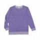 LAT 6965 Adult Harborside Melange French Terry Crewneck with Elbow Patches