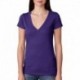 Next Level Apparel 6740 Ladies Triblend Deep V