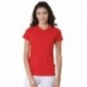 Bayside BA3325 Ladies 6.1 oz., 100% Cotton T-Shirt