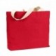 Bayside BS600 12 oz., Cotton Canvas Jumbo Tote