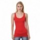 Bayside BA3410 Junior's 4.2 oz., Fine Jersey Tank Top