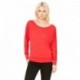 Bella + Canvas 8850 Ladies Flowy Long-Sleeve Off Shoulder T-Shirt