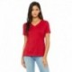 Bella + Canvas 6405 Ladies Relaxed Jersey V-Neck T-Shirt