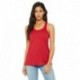 Bella + Canvas B8800 Ladies Flowy Racerback Tank