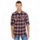 Burnside B8210 Men's Plaid Flannel Shirt