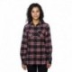 Burnside B5210 Ladies Plaid Boyfriend Flannel Shirt