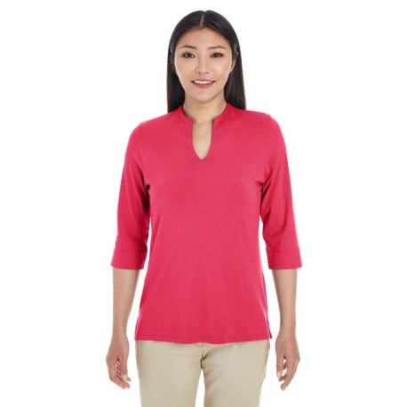 Devon & Jones DP188W Ladies Perfect Fit Tailored Open Neckline Top