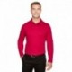 Devon & Jones DG20L CrownLux Performance Men's Plaited Long Sleeve Polo